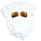 Skeleton Hand Bra Pumpkin Shirt – Funny Halloween Tee | Women’s Spooky Season Shirt