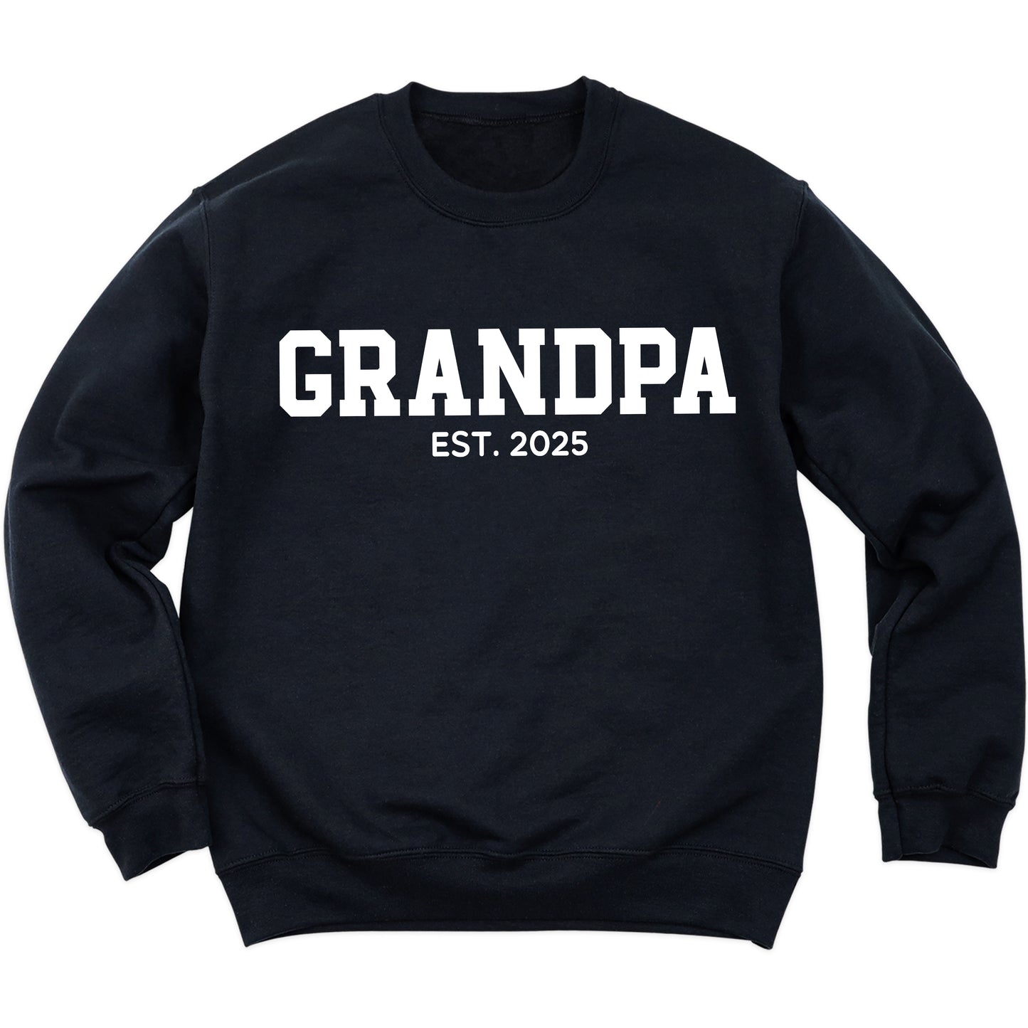 Custom Grandma & Grandpa Est. Sweatshirts – Personalized Matching Family Gift