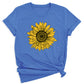 Cute Sunflower Shirt – Flower Garden Graphic Tee for Women, Mother's Day Gift