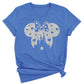 Glitter Mickey Minnie Couple Shirt – Disney Valentine Family Tee