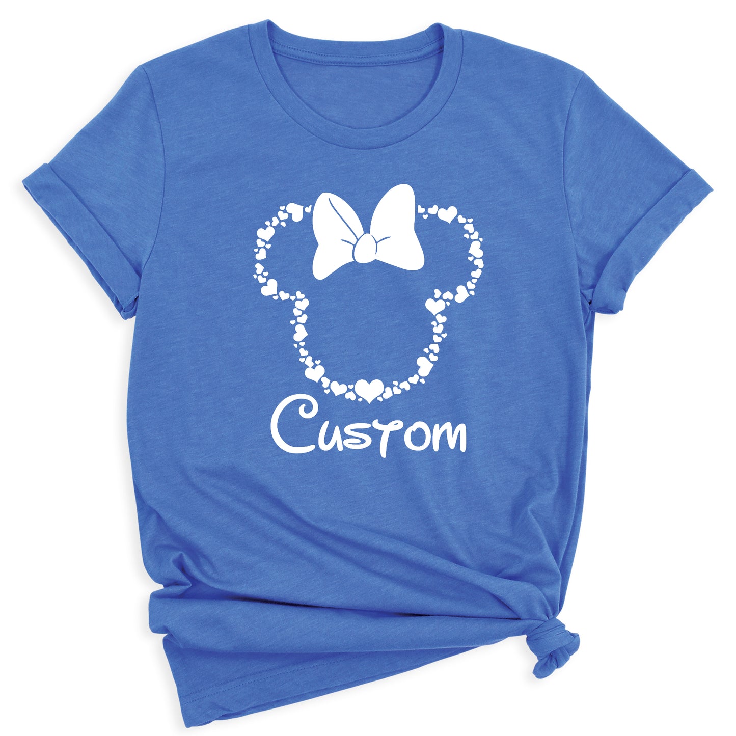 Custom Mickey Minnie Valentine Shirt – Disney Couple Matching Tee