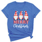Gnomes Buffalo Plaid Christmas Shirt – Matching Family Xmas Tee – Merry Gnomes Holiday Shirt