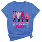Breast Cancer Halloween Shirt – Pink Ghost Tee | Breast Cancer Awareness October Shirt