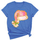 Coquette Santa Hat Pink Bow Shirt – Trendy Christmas Tee for Women & Girls, Xmas Party Holiday Top