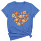 Thanksgiving Pumpkin Heart Shirt – Fall Harvest Graphic Tee
