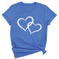 Valentine’s Day Heart Shirt – Retro Love Tee for Couples & Women