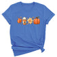 Thanksgiving Shirt with Leaves & Pumpkin – Retro Fall Coffee Lovers Tee