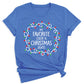 Christmas Lights Shirt – My Favorite Color is Christmas Lights Tee