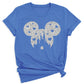 Glitter Mickey Minnie Couple Shirt – Disney Valentine Family Tee
