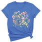 Wildflower Shirt – Vintage Floral Boho Tee for Women