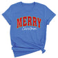Merry Christmas Shirt – Retro Christmas T-Shirt, Family Matching Holiday Tee, Festive Xmas Trip Shirt