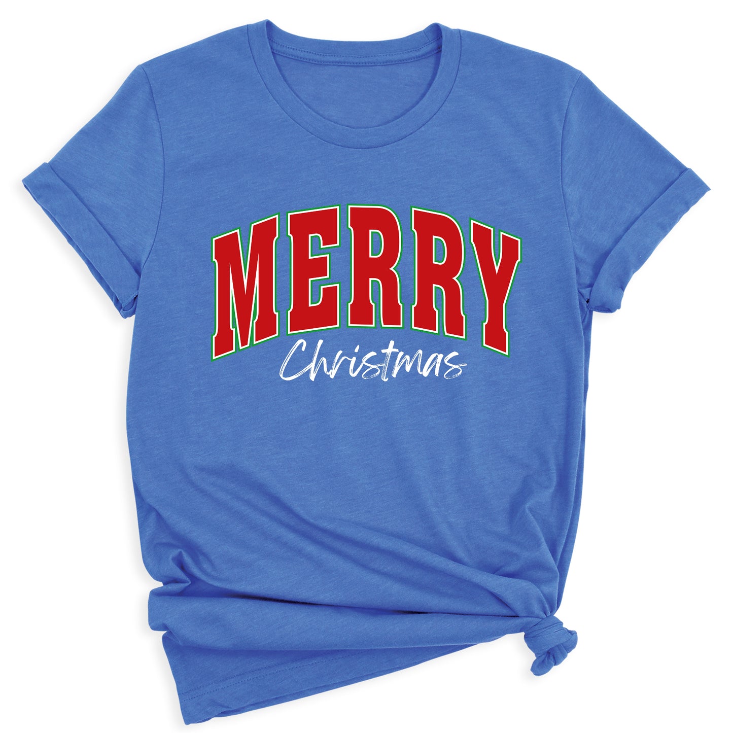Merry Christmas Shirt – Retro Christmas T-Shirt, Family Matching Holiday Tee, Festive Xmas Trip Shirt