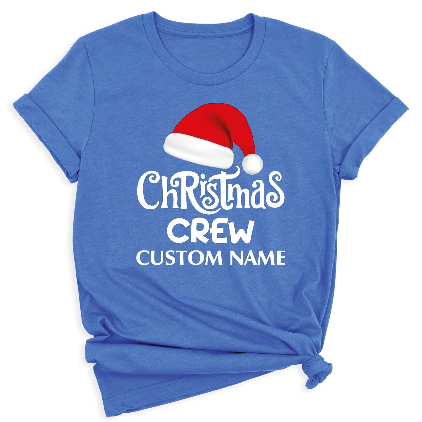 Custom Christmas Crew 2025 Shirt – Matching Family Holiday Tee, Personalized Christmas Shirts
