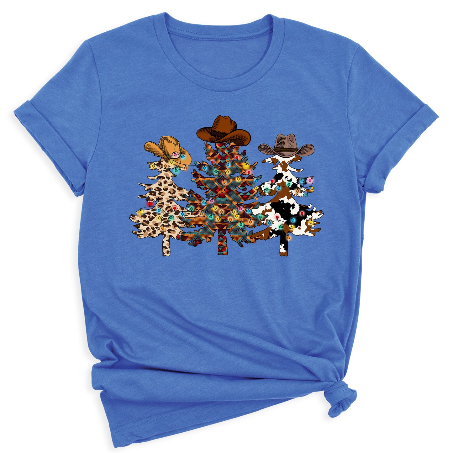Christmas Cowboy Shirt – Western Santa Holiday Party Tee
