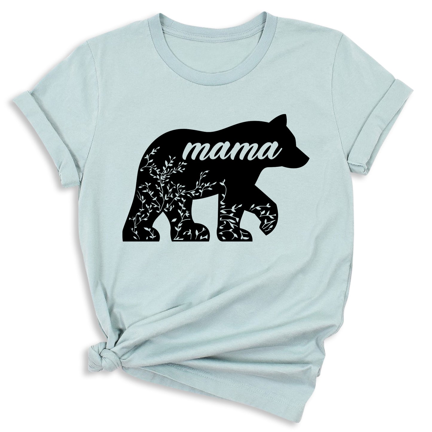 Custom Floral Mama Bear Shirt – Mother’s Day Tee Gift