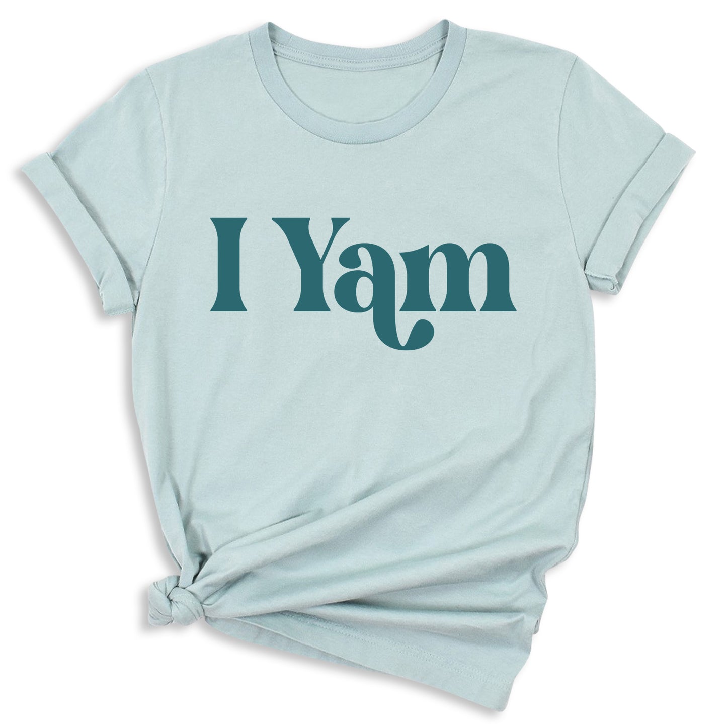 Thanksgiving Matching Couple Shirt – She’s My Sweet Potato I Yam Tee