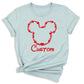 Custom Mickey Minnie Valentine Shirt – Disney Couple Matching Tee