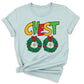Christmas Chest Nuts Couple Shirts – Funny Matching Holiday Tees for Men & Women, Sarcastic Xmas Party Outfit, Boyfriend Girlfriend Gift