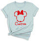 Custom Mickey Minnie Valentine Shirt – Disney Couple Matching Tee