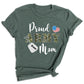 Custom Proud Army Mom Shirt – Mom Patriotic T-Shirt