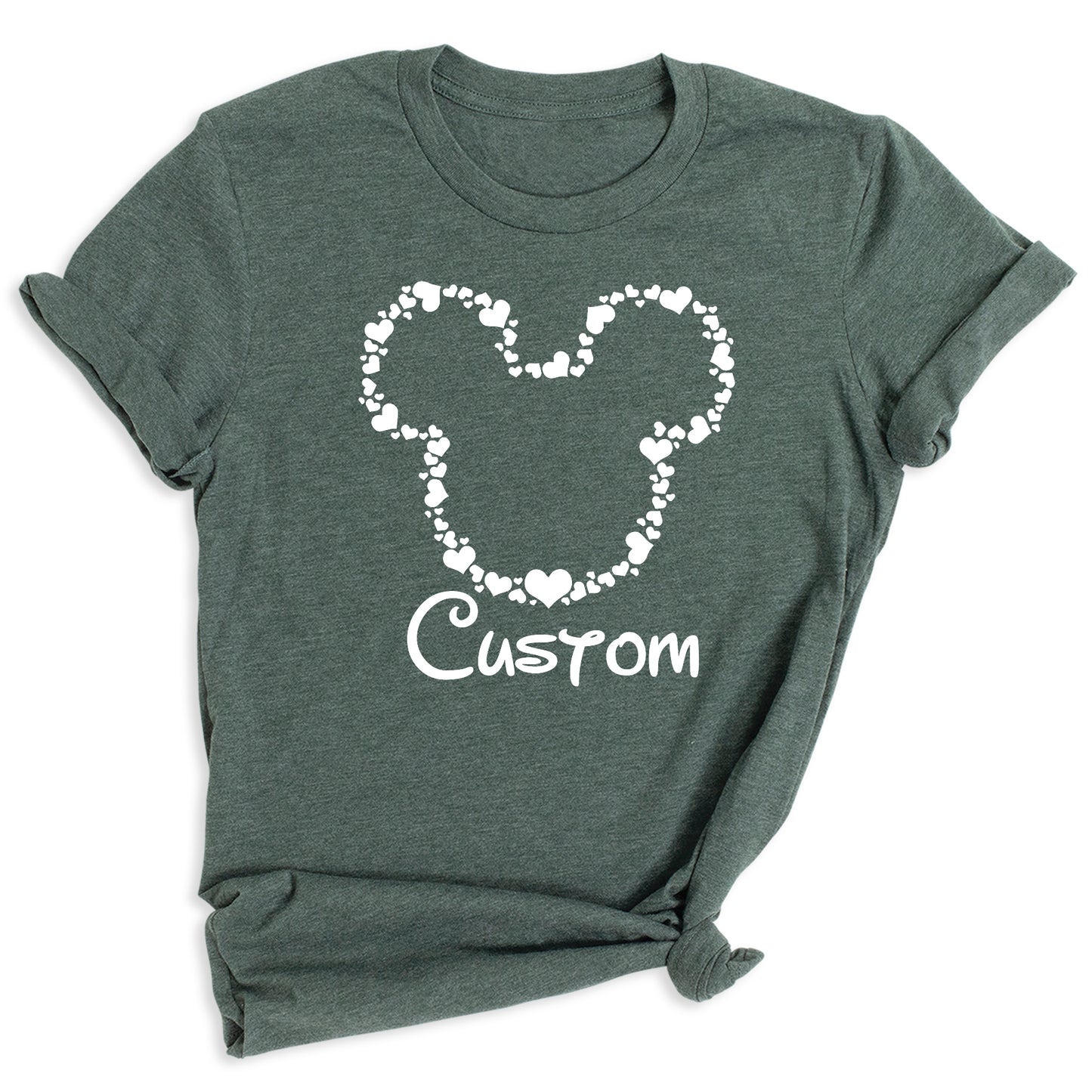 Custom Mickey Minnie Valentine Shirt – Disney Couple Matching Tee