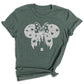 Glitter Mickey Minnie Couple Shirt – Disney Valentine Family Tee