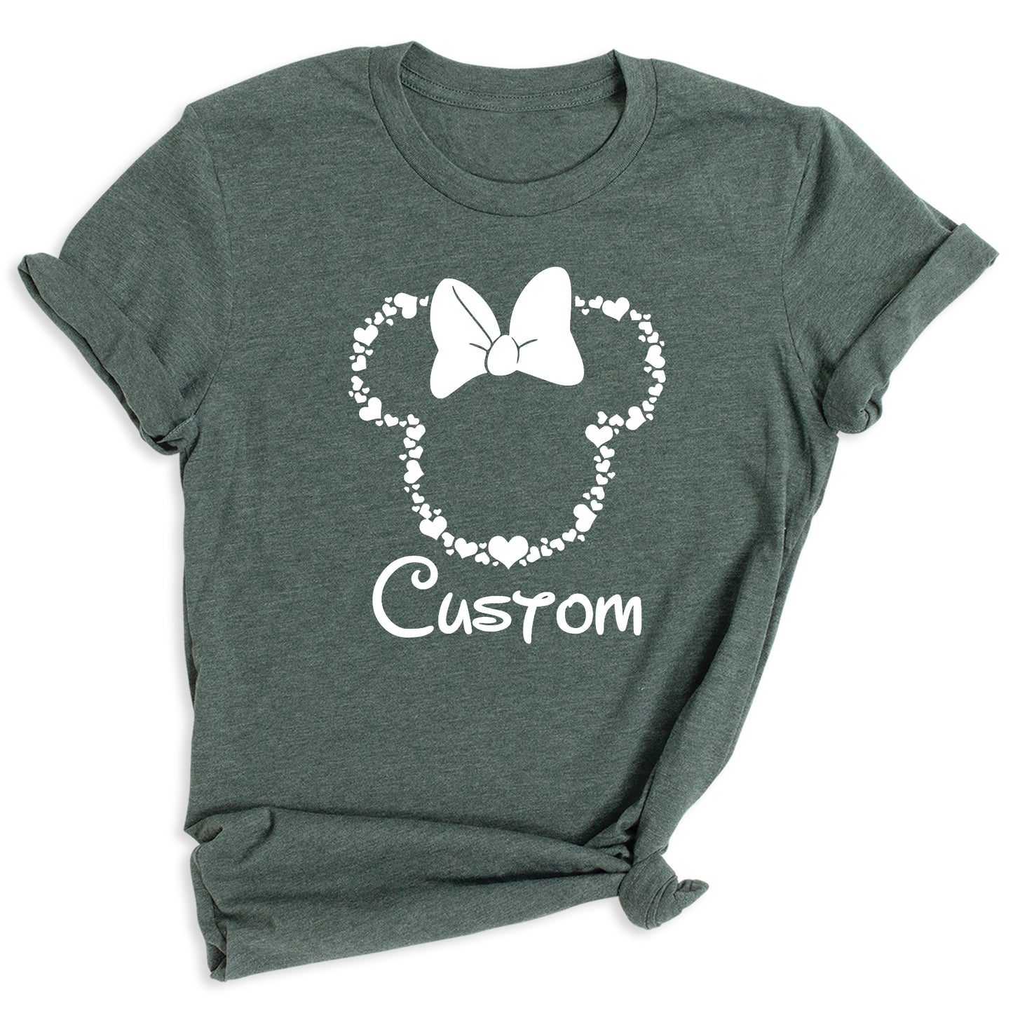 Custom Mickey Minnie Valentine Shirt – Disney Couple Matching Tee