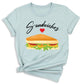 We Finish Each Other Sandwiches Matching Couple Shirts
