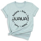 Personalized Nana Papa Shirt with Kids Names Custom Mama & Dada Gift