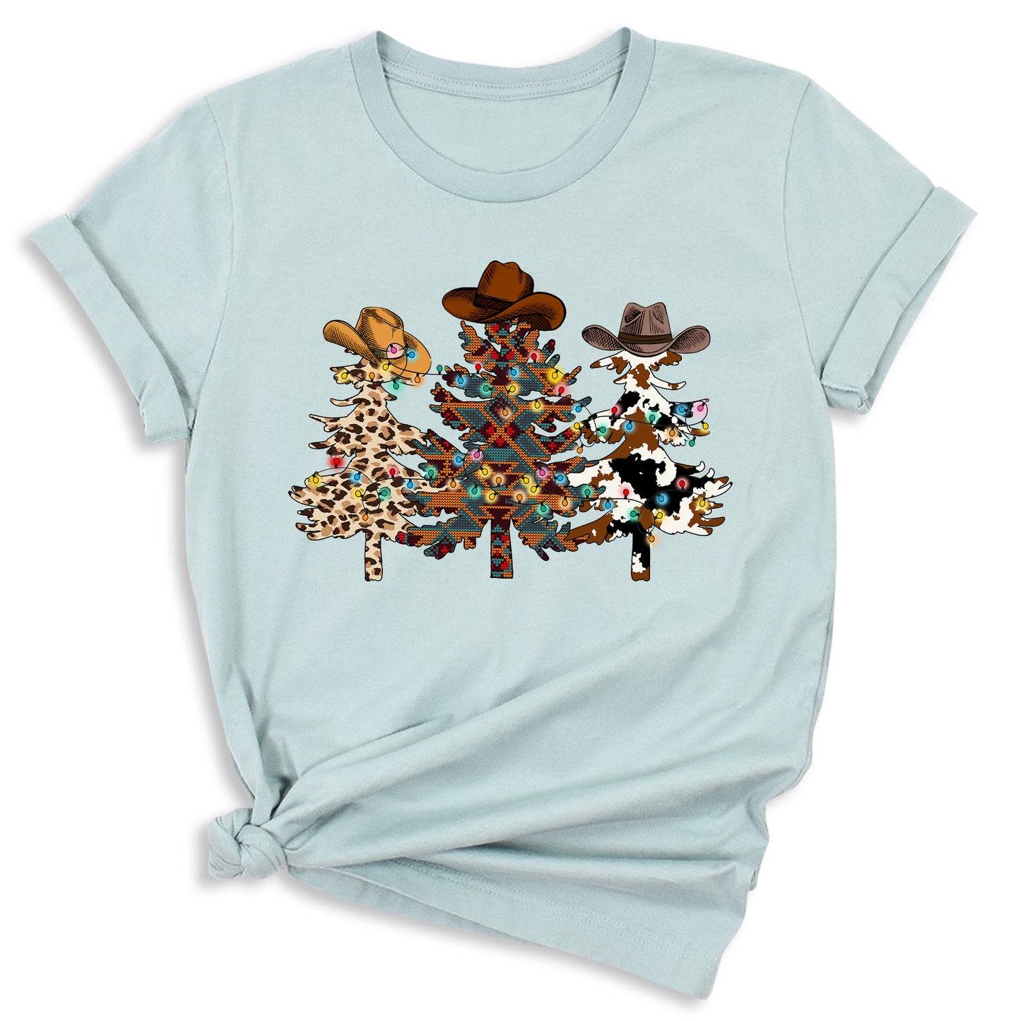 Christmas Cowboy Shirt – Western Santa Holiday Party Tee