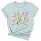 Wildflower Shirt – Vintage Floral Boho Tee for Women