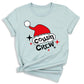 Christmas Cousin Crew Shirt – Matching Family Holiday Tee, Fun Xmas Outfit for Kids & Adults