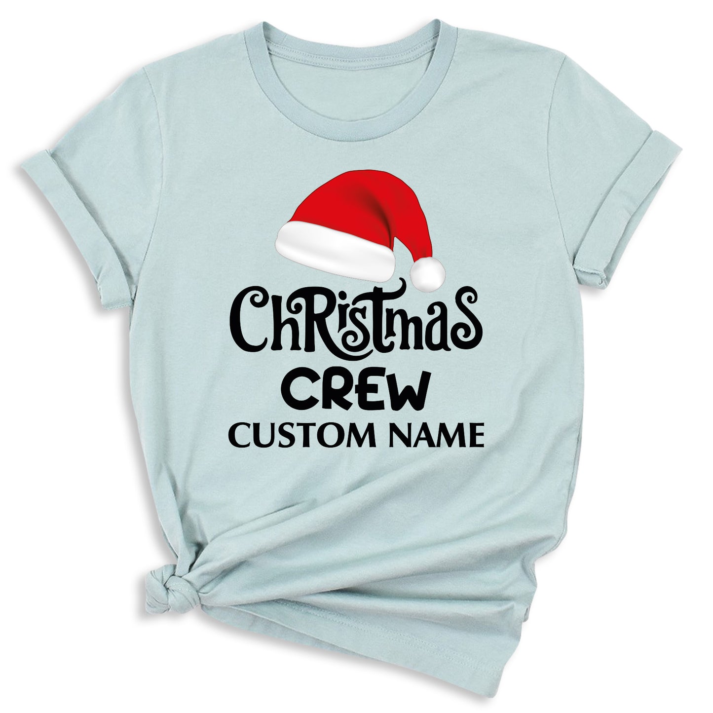 Custom Christmas Crew 2025 Shirt – Matching Family Holiday Tee, Personalized Christmas Shirts