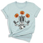 Funny Skeleton Yoga Halloween Shirt – Spooky Season Pumpkin Tee