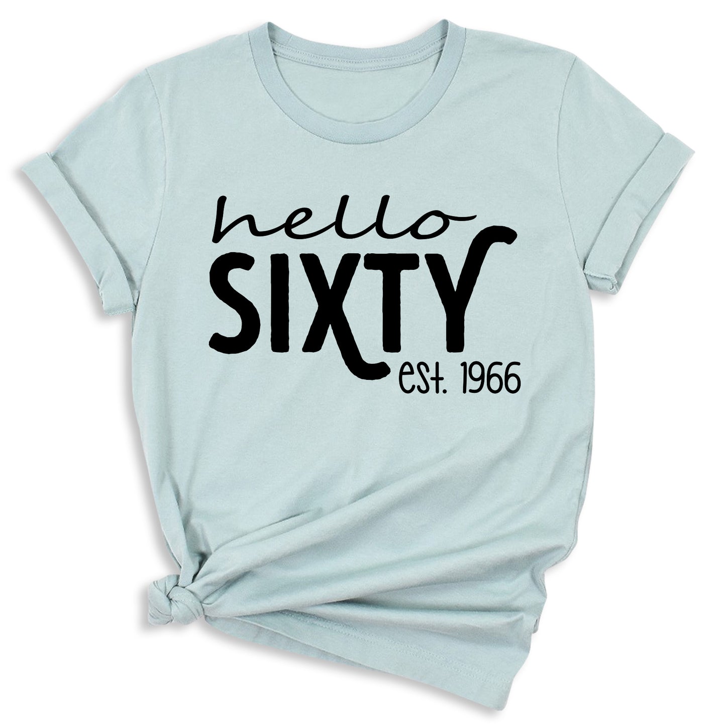Hello Sixty Vintage 1966 Shirt – 60th Birthday Gift Tee