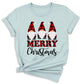 Gnomes Buffalo Plaid Christmas Shirt – Matching Family Xmas Tee – Merry Gnomes Holiday Shirt