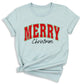 Merry Christmas Shirt – Retro Christmas T-Shirt, Family Matching Holiday Tee, Festive Xmas Trip Shirt