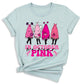 Breast Cancer Halloween Shirt – Pink Ghost Tee | Breast Cancer Awareness October Shirt