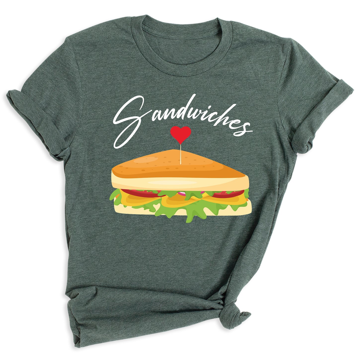 We Finish Each Other Sandwiches Matching Couple Shirts