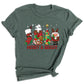 Merry and Bright Christmas Shirt – Women’s Holiday Tree Tee