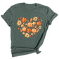 Thanksgiving Pumpkin Heart Shirt – Fall Harvest Graphic Tee