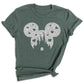 Glitter Mickey Minnie Couple Shirt – Disney Valentine Family Tee