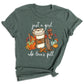 Just a Girl Who Loves Fall Shirt – Cute Pumpkin Autumn Vibes Tee