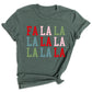 Christmas Fa La La Shirt – Music Lover Holiday Party Tee