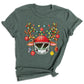Football Christmas Shirt – Sports Xmas Lights Tee for Game Day
