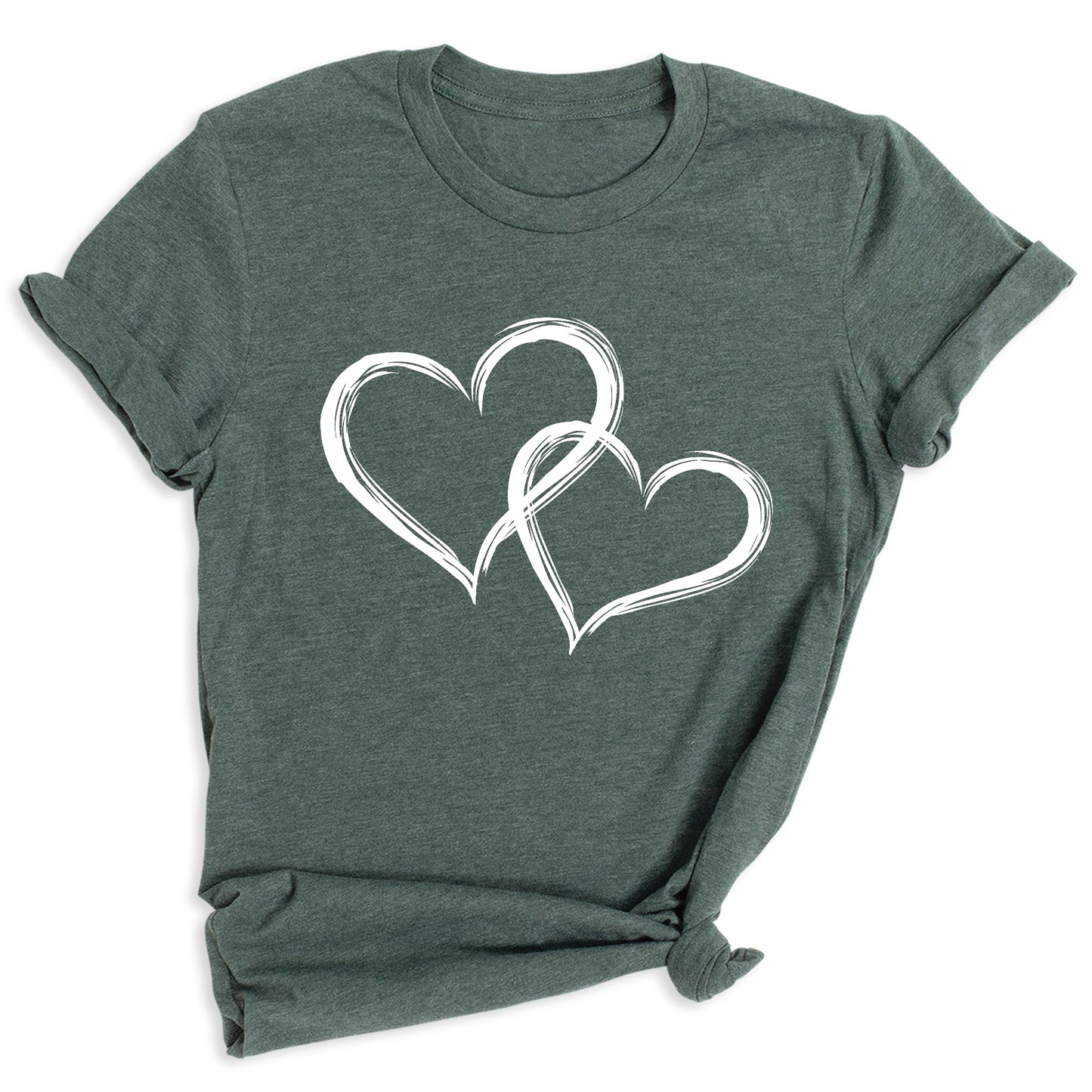 Valentine’s Day Heart Shirt – Retro Love Tee for Couples & Women