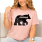 Custom Floral Mama Bear Shirt – Mother’s Day Tee Gift