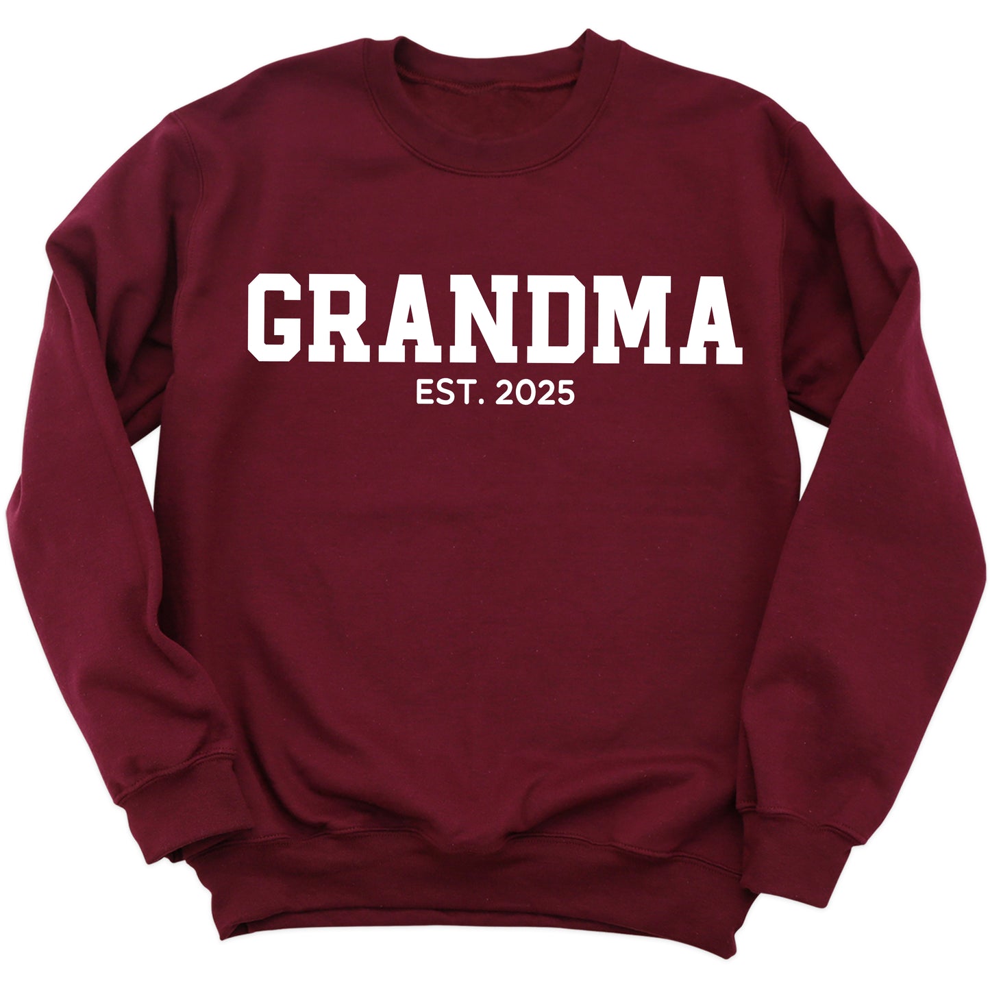 Custom Grandma & Grandpa Est. Sweatshirts – Personalized Matching Family Gift