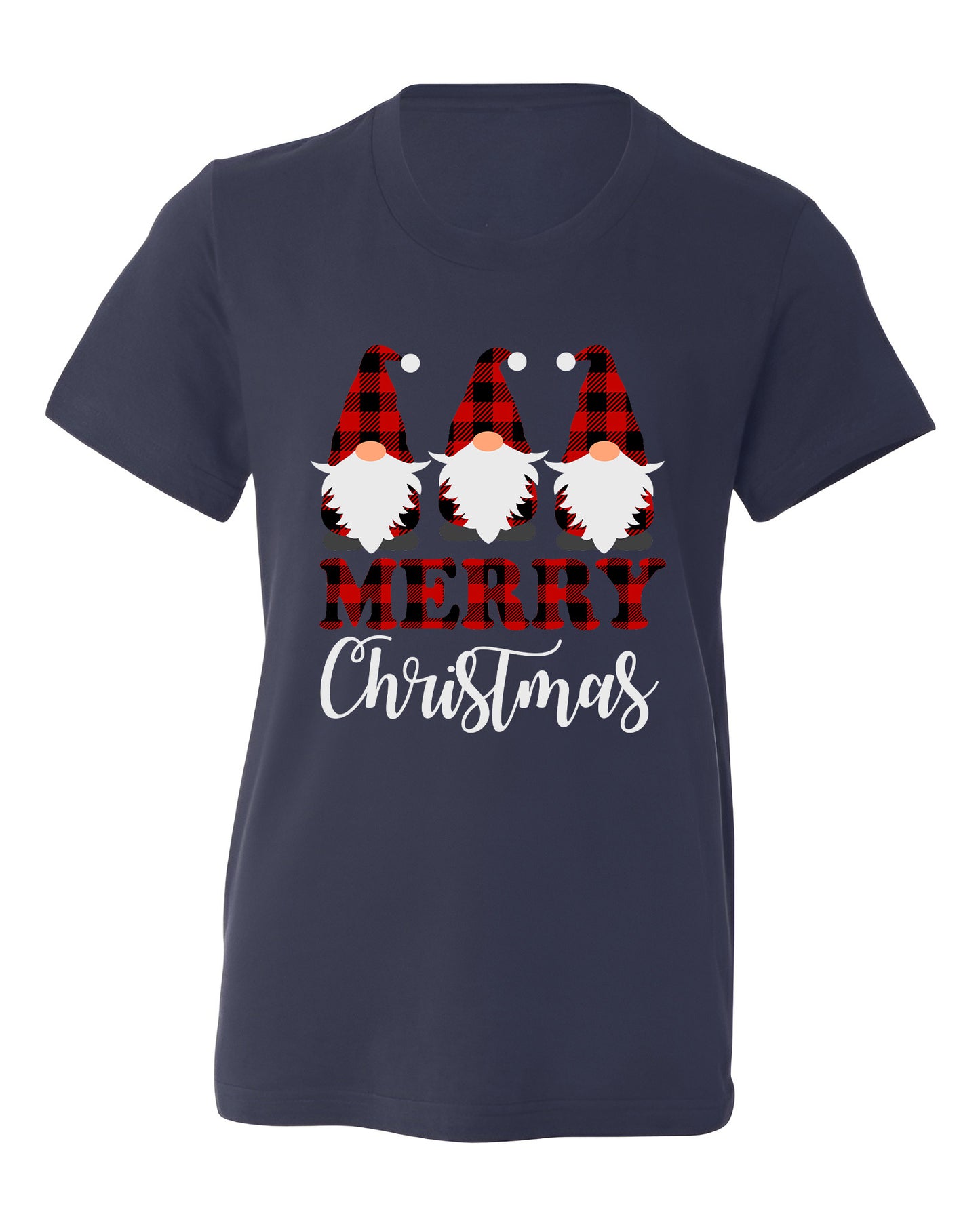 Buffalo Plaid Gnomes Shirt – Funny Christmas Tee for Family Matching