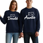 I Love You Custom Name Sweatshirt – Matching Valentine Couple Gift